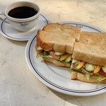 PapasCAFE Hiro Ten - サンドイッチ
