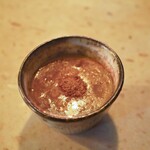 FRANZ - ひとりむすめ豆の自家製豆豆腐、ポルチーニピューレ