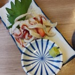 Tachinomi Banpaiya Keisei Machiya Ten - 貝ひも刺しor黒ミル貝刺し？