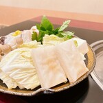 鮨司割烹 豊しま - お餅も炙ってくれていて
こちらは最後にどうぞ、らしい
