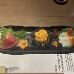 Kokyu Brand Himono 'Ginza Bansuke' Ginza Hon Ten - お造り、新鮮、豪華