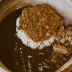 スパイスカレー とくじろう - 得ダブルカレー＠税込1,500円