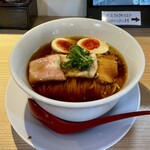 麺道 麒麟児 - 味玉中華そば