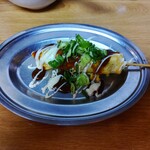 鉄板酒場 鐵一 - オムカツ 250円 ♪
