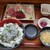 大洗町漁協　かあちゃんの店 - 料理写真:「お刺身定食」(￥1,800)