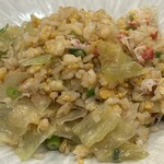 双喜臨門 - 蟹とレタスの炒飯