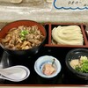 川福 - 料理写真:牛丼とミニうどんのセット1100円