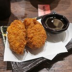 Miso to Sakana to Junmaishu Minori - ・揚物　カキフライ