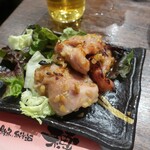 Miso to Sakana to Junmaishu Minori - ・焼物　鶏もも肉の味噌マヨ焼き